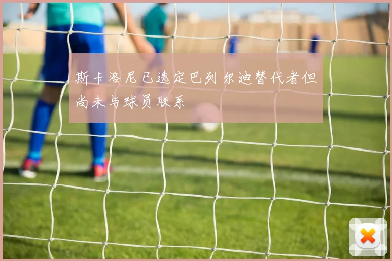 斯卡洛尼已选定巴列尔迪替代者但尚未与球员联系